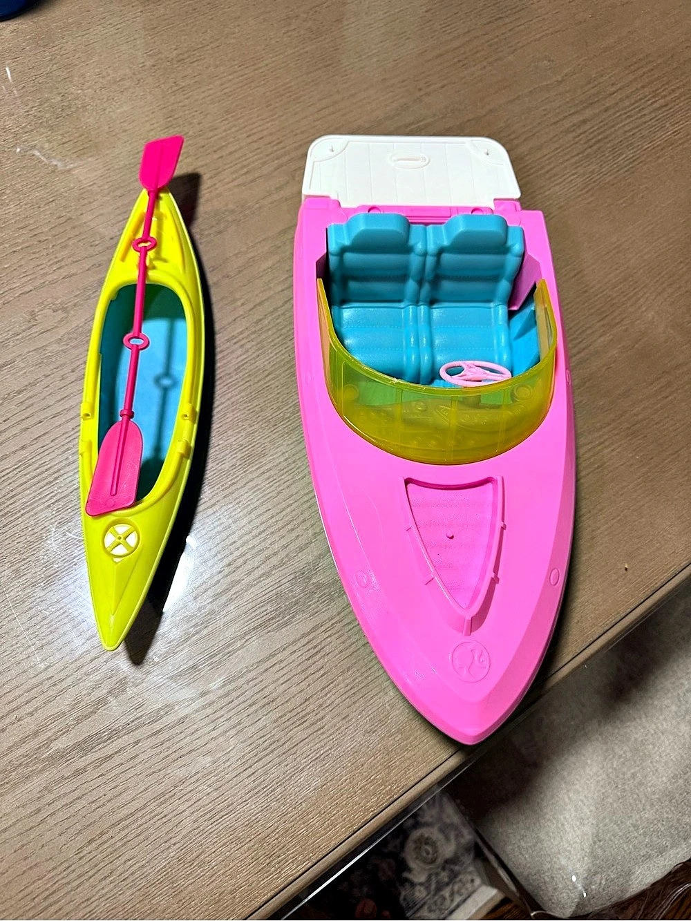 Mattel Barbie Speed Boat Playset Pink & Green